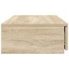 vidaXL Bettschubladen Sonoma-Eiche 80 x 36,5 x 16,5 cm Holzwerkstoff