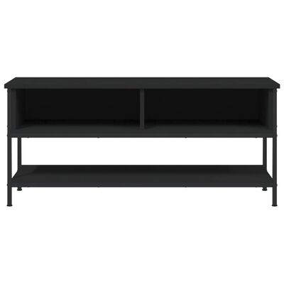 vidaXL TV-Schrank Schwarz 100x35x45 cm Holzwerkstoff