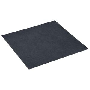 vidaXL Bodenplanken Schwarz 5,11 m&sup2; 55 stk. PVC