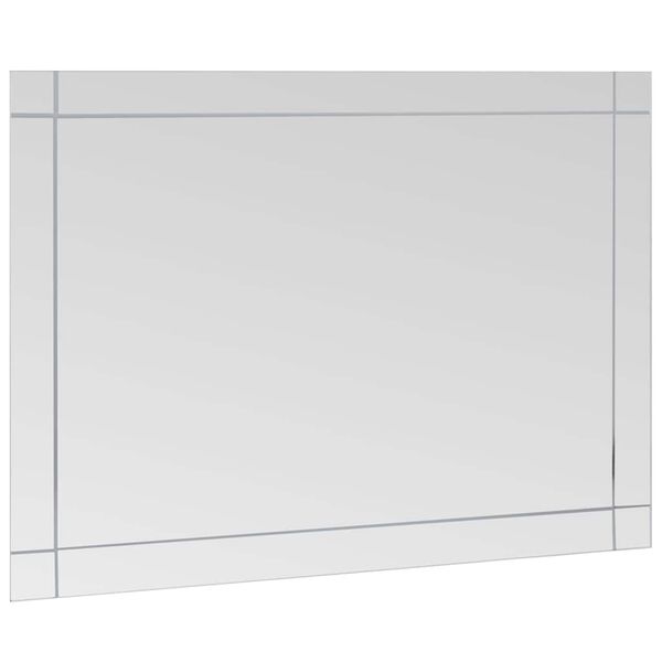 vidaXL Wandspiegel 60x40 cm Glas