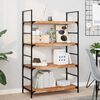 vidaXL Schweberegale 2 Stk. 80x40x4 cm Massivholz Akazie &Ouml;lbehandelt
