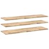 vidaXL Schweberegale 3 Stk. 120x40x2 cm Massivholz Akazie Unbehandelt