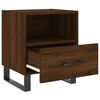 vidaXL Nachttische 2Stk. Braun Eichen-Optik 40x35x47,5cm Holzwerkstoff