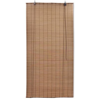 vidaXL Bambusrollos 2 Stk. 100x160 cm Braun