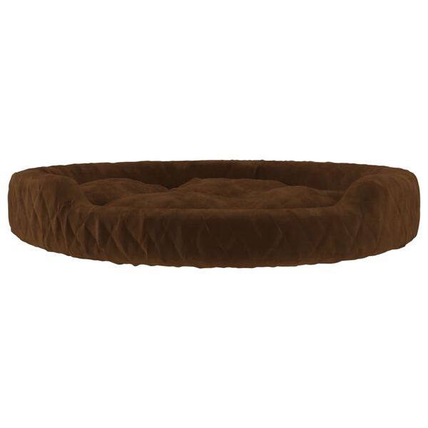 vidaXL Hundebett Braun 70x55x23 cm Pl&uuml;sch