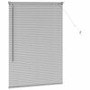 vidaXL Balkenjalousien Silber 130 x 95 cm Aluminium