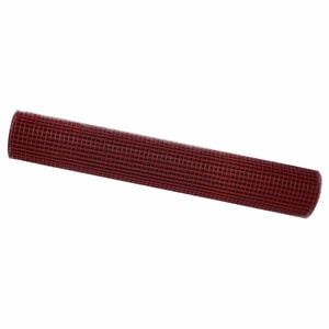 vidaXL Doppelstabmattenzaun 2500 x 150 cm Rot
