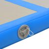 vidaXL Aufblasbare Gymnastikmatte mit Pumpe 700x100x10 cm PVC Blau