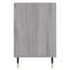 vidaXL TV-Schrank Grau Sonoma 100x35x55 cm Holzwerkstoff