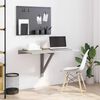 vidaXL Wand-Klapptisch Grau Sonoma 100x60x56 cm Holzwerkstoff