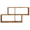vidaXL Wandregal Altholz-Optik 100x18x53 cm Holzwerkstoff