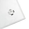 vidaXL Magnettafel Wandmontage Glas 60x20 cm