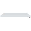 vidaXL Fensterbank Wei&szlig; 60 x 50 x 4,5 cm PVC