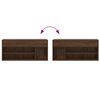 vidaXL Schuhbank Braun Eichen-Optik 102x30,5x45 cm Holzwerkstoff