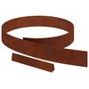 vidaXL Raseneinfassung 4 pcs Rostig 450 x 0,05 x 15 cm Wetterfeststahl