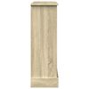 vidaXL Kaminumrandung Sonoma-Eiche 90x30x90 cm Holzwerkstoff
