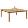 vidaXL Couchtisch Braun 110 x 110 x 45 cm Massivholz Teak