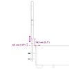 vidaXL Boxspringbett mit Matratze Dunkelbraun 200x200 cm Stoff