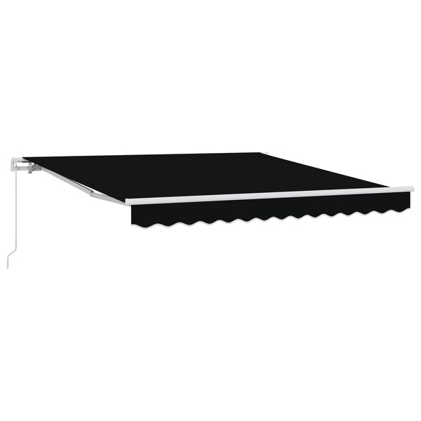 vidaXL Markise Schwarz 300 x 250 x 165 cm Polyester