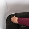 TRIXIE Autositz f&uuml;r Haustiere 45x39x42 cm Schwarz und Grau