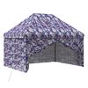 vidaXL Pop-up Pavillon mit 4 Seitenw&auml;nden 2,9 x 4,3 m Blaue Camouflage