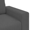 vidaXL Zweisitzer-Sofa Dunkelgrau 120 cm Cordstoff