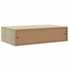 vidaXL Wandregale mit Schubladen 2 Stk. Eichen-Optik 40x23,5x10 cm MDF