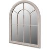 vidaXL Rustikaler Gartenspiegel Bogen 69&times;89 cm f&uuml;r Indoor und Outdoor
