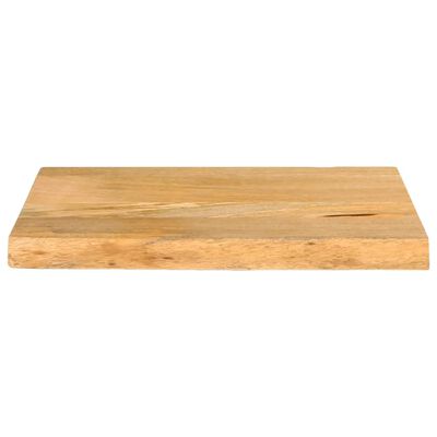 vidaXL Tischplatte mit Baumkante 60x40x3,8 cm Massivholz Mango