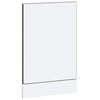 vidaXL Geschirrsp&uuml;lerblende Kalmar Braun Eichen-Optik 45x1,5x67 cm