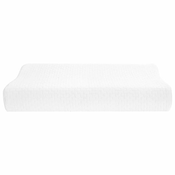 vidaXL Schlafkissen Uni Wei&szlig; 60 x 37 x 12,5 cm