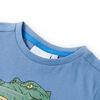 Kinder-T-Shirt Mittelblau 116
