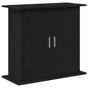 vidaXL Aquariumst&auml;nder Schwarze Eiche 81 x 36 x 73 cm Holzwerkstoff