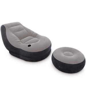 Intex Aufblasbarer Sessel mit Puff Ultra Lounge Relax 68564N