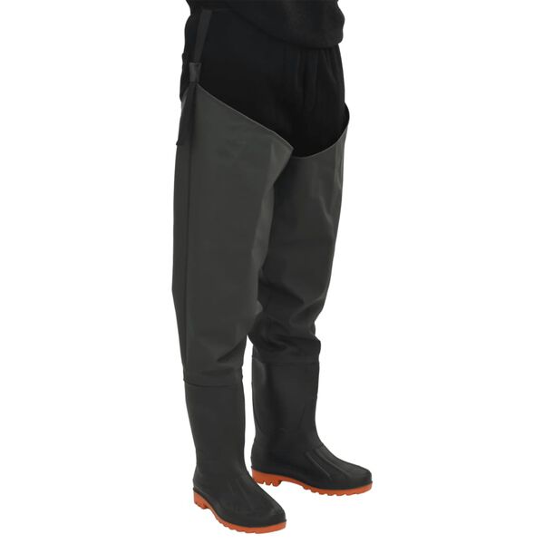 vidaXL Watstiefel Dunkelgr&uuml;n Gr. 42