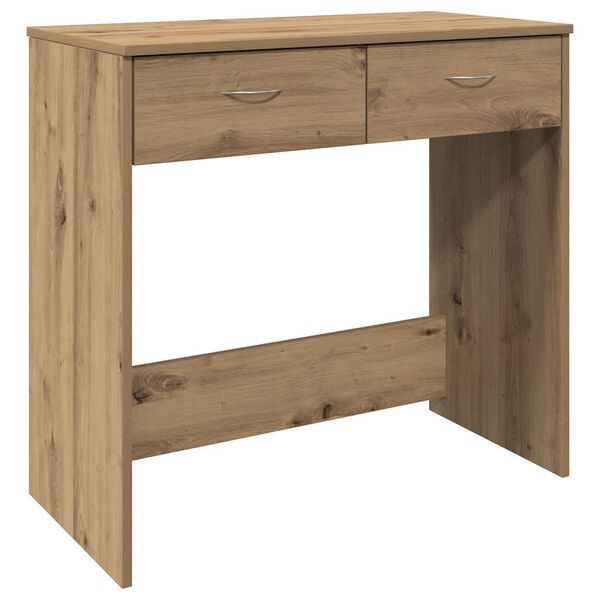 vidaXL Schreibtisch Artisan-Eiche 80x40x75 cm Holzwerkstoff