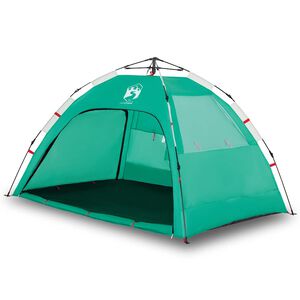 vidaXL Strandzelt 2 Personen Seegr&uuml;n Quick Release Wasserdicht
