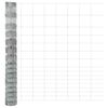 vidaXL Wildzaun Feuerverzinkt 1000 x 120 x 0.18 cm Eisen