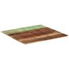 vidaXL Tischplatte Quadratisch 80x80 cm 15-16 mm Altholz Massiv