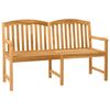 vidaXL Handgefertigte Rosenbank 179,5 x 61 x 90 cm Massivholz Teak