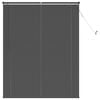 vidaXL Venezianische Jalousie Silber Grau 150 x 120 cm 25 mm PVC