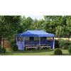vidaXL Pop-Up-Partyzelt Faltbar Blau 3&times;6 m