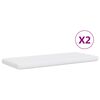 vidaXL Tagesbett Ausziehbar mit Matratzen Blau 80x200 cm Samt
