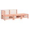 vidaXL 3-tlg. Garten-Lounge-Set Massivholz Douglasie