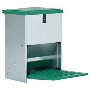 vidaXL Gefl&uuml;gel-Futterautomat Feedomatic mit Pedal 12 kg