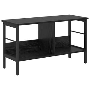 vidaXL B&uuml;cherregal 2 Ebenen 82 x 32 x 47 cm Holzwerkstoff