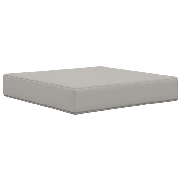 vidaXL Sofakissen f&uuml;r drau&szlig;en 3 pcs Grau Polyester