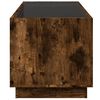 vidaXL Couchtisch mit Infinity-LED R&auml;uchereiche 70x50x50 cm