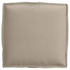vidaXL Kissen 6 pcs Taupe 40 x 40 x 8 cm Oxford-Stoff