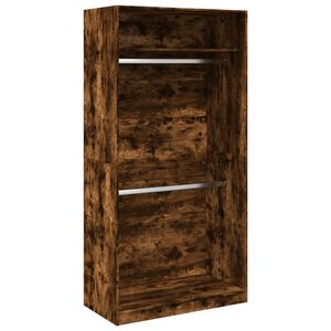 vidaXL Kleiderschrank R&auml;uchereiche 100x50x200 cm Holzwerkstoff
